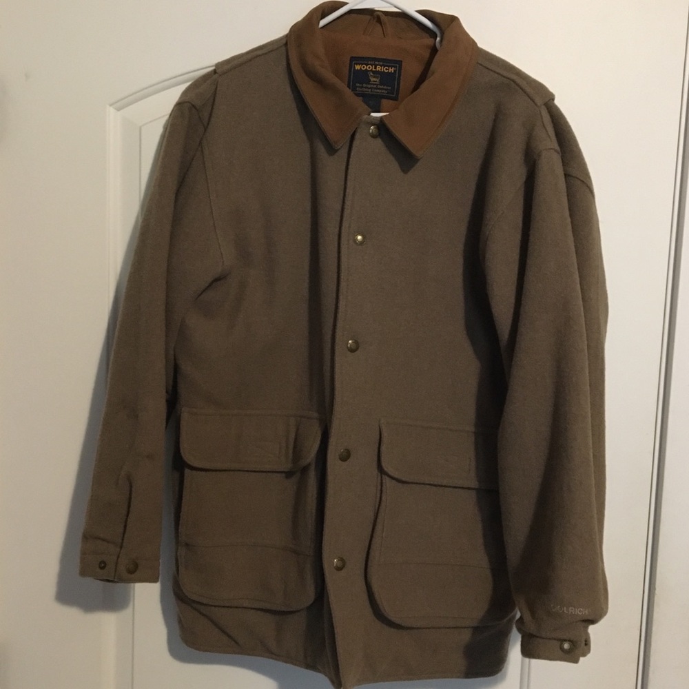 Woolrich quilted men’s coat